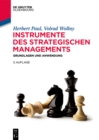Image for Instrumente des strategischen Managements: Grundlagen und Anwendung