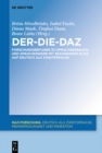Image for Der-Die-DaZ - Forschungsbefunde zu Sprachgebrauch und Spracherwerb von Deutsch als Zweitsprache : 20