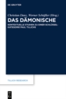 Image for Das Dèamonische: Kontextuelle Studien zu einer Schlèusselkategorie Paul Tillichs