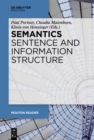 Image for Semantics - Sentence and Information Structure