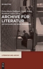 Image for Archive fur Literatur