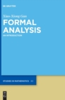 Image for Formal analysis  : an introduction