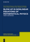 Image for Blow-Up in Nonlinear Equations of Mathematical Physics: Theory and Methods