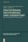 Image for Discovering, Deciphering and Dissenting