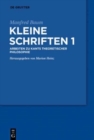 Image for Manfred Baum: Kleine Schriften. Band 1