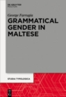 Image for Grammatical Gender in Maltese