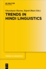 Image for Trends in Hindi Linguistics