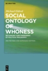 Image for Social Ontology of Whoness: Rethinking Core Phenomena of Political Philosophy