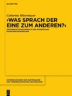 Image for Was sprach der eine zum anderen? : Argumentationsformen in den sumerischen Rangstreitgesprachen