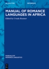 Image for Manual of Romance languages in Africa