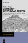 Image for Zeitgeist - How Ideas Travel: Politics, Culture and the Public in the Age of Revolution