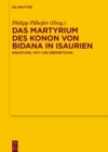 Image for Das Martyrium des Konon von Bidana in Isaurien: Einleitung, Text und Ubersetzung