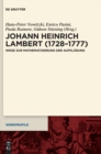 Image for Johann Heinrich Lambert (1728–1777) : Wege zur Mathematisierung der Aufklarung