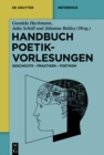 Image for Handbuch Poetikvorlesungen: Geschichte - Praktiken - Poetiken