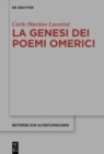 Image for La genesi dei poemi omerici