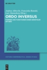 Image for Ordo inversus: Formen und Funktionen einer Denkfigur um 1800