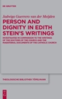 Image for Person and Dignity in Edith Stein’s Writings : Investigated in Comparison to the Writings of the Doctors of the Church and the Magisterial Documents of the Catholic Church