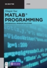 Image for MATLAB Programming : Mathematical Problem Solutions