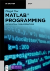 Image for MATLAB programming: mathematical problem solutions