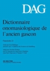 Image for Dictionnaire onomasiologique de l&#39;ancien gascon (DAG)