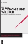 Image for Autonomie und Willkur