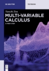 Image for Multi-Variable Calculus : A First Step