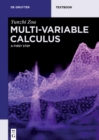 Image for Multi-Variable Calculus: A First Step