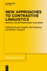 Image for New Approaches to Contrastive Linguistics: Empirical and Methodological Challenges