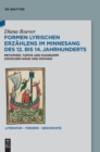 Image for Formen lyrischen Erzahlens im Minnesang des 12. bis 14. Jahrhunderts