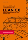 Image for Lean CX: how to differentiate at low cost and least risk