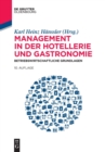 Image for Management in Der Hotellerie Und Gastronomie