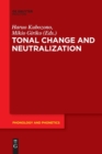 Image for Tonal Change and Neutralization