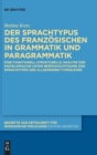 Image for Der Sprachtypus des Franzosischen in Grammatik und Paragrammatik