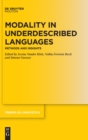 Image for Modality in underdescribed languages  : methods and insights