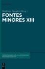 Image for Fontes Minores XIII