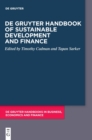 Image for De Gruyter Handbook of Sustainable Development and Finance