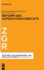 Image for Reform des Aufsichtsratsrechts