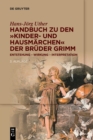 Image for Handbuch zu den „Kinder- und Hausmarchen“ der Bruder Grimm : Entstehung – Wirkung – Interpretation