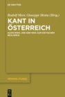 Image for Kant in Osterreich: Alois Riehl und der Weg zum kritischen Realismus