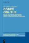 Image for Codex oblitus : Curtius Rufus in der italienischen Ubersetzung von Lodrisio Crivelli: Analyse zur Edition des Mscr.Dresd.Ob.47