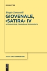 Image for Giovenale, ›Satira‹ IV : Introduzione, Traduzione e Commento