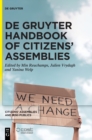 Image for De Gruyter handbook of citizens&#39; assembly