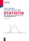 Image for Statistik: Eine Einführung Für Wirtschafts- Und Sozialwissenschaftler