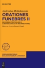 Image for Orationes funebres II