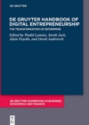Image for De Gruyter Handbook of Digital Entrepreneurship