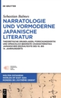 Image for Narratologie und vormoderne japanische Literatur