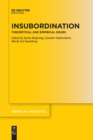 Image for Insubordination : Theoretical and Empirical Issues
