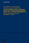 Image for Staatsrechtslehrer des 20. Jahrhunderts: Nachtragsband Deutschland - Osterreich - Schweiz