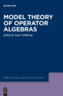 Image for Model theory of operator algebras