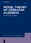 Image for Model Theory of Operator Algebras